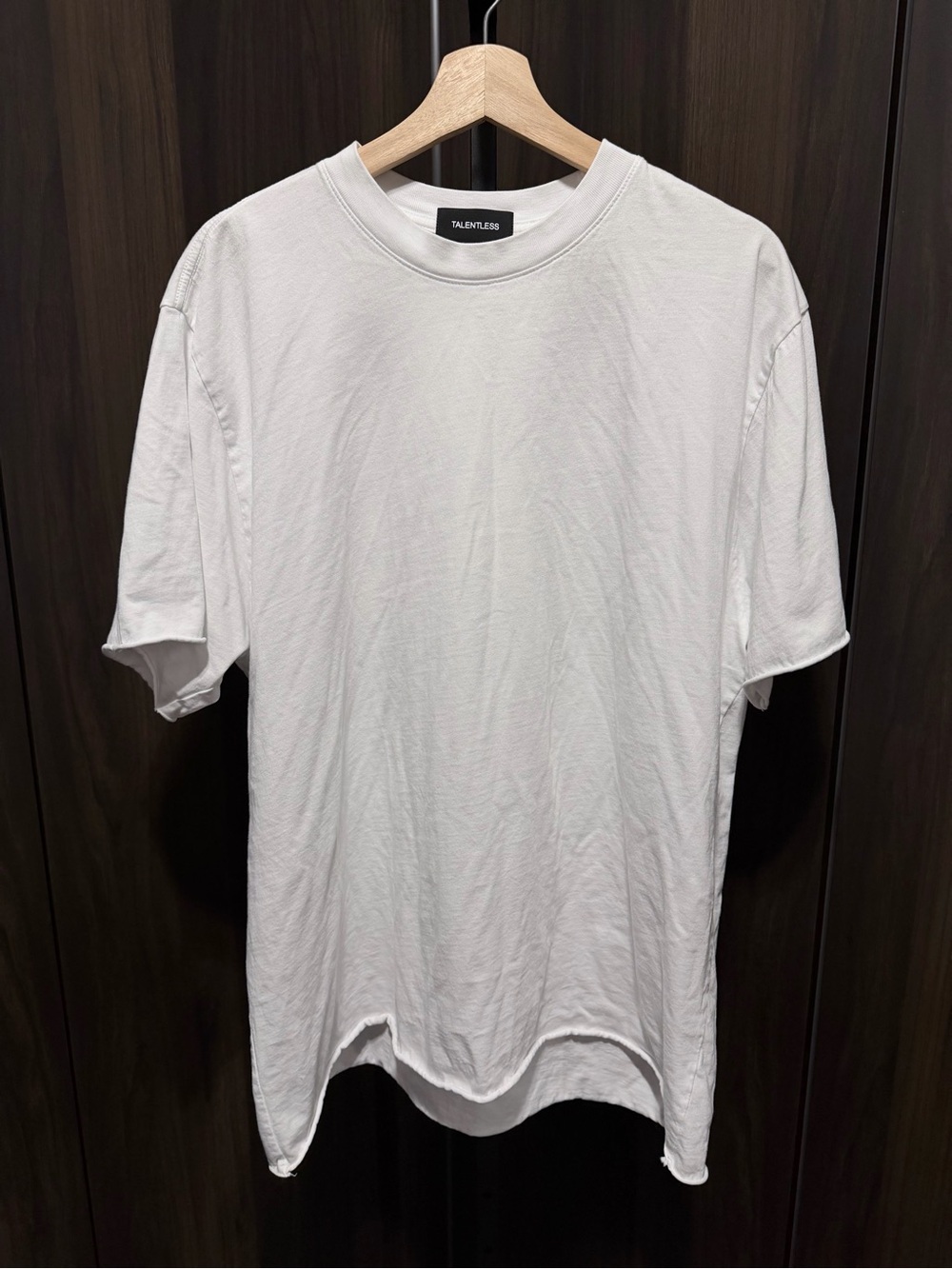Talentless Men’s Roller Tee Shirt Size XL White